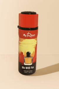 MY ROSE | בושם ספריי | PERFUME SPRAY | ME WITH YOU | מכיל 200 מ"ל