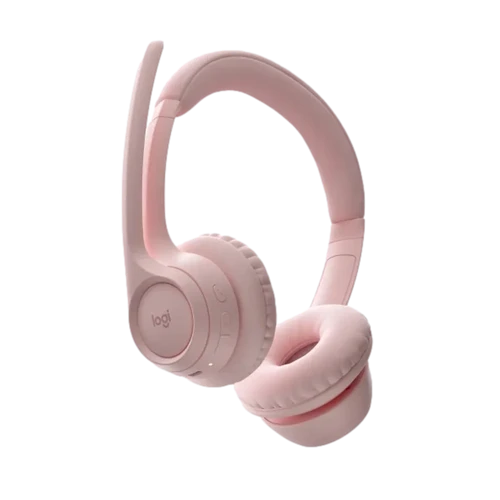אוזניות אלחוטיות בלוטוס Logitech Zone 300 Bluetooth - ורוד 