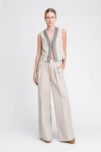 TWINSET PANTALONE - COLOR GREY