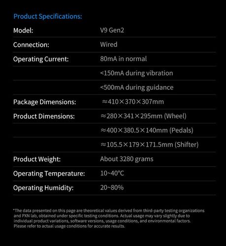 PXN V9 GEN 2 + GAME THE CREW 2 PS4