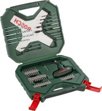 סט טיטניום 54 חלקים BOSCH X-Line 