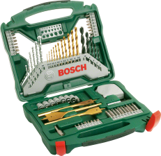 סט טיטניום 70 חלקים BOSCH X-Line