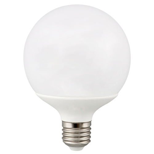 נורת  גלוב לד 10W לבן NISKO 6500K E27 קוטר 95