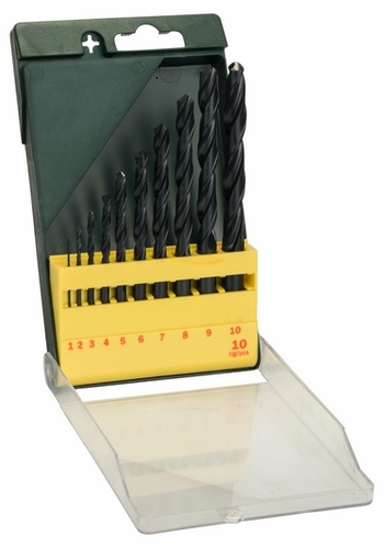 סט מקדחי מתכת 10 חלקים BOSCH