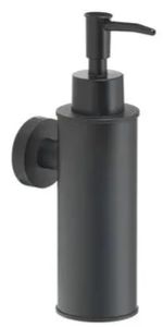 דיספנסר עגול לסבון נוזלי תלוי דגם G-SEAL שחור