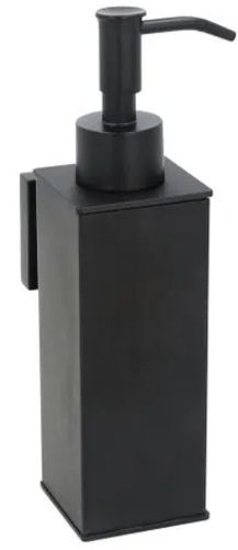 דיספנסר מרובע לסבון נוזלי תלוי דגם G-SEAL שחור