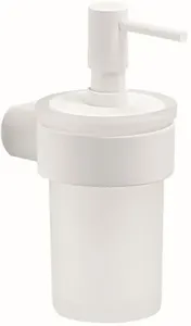 דיספנסר תלוי לסבון נוזלי לבן מט