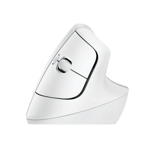 עכבר אנכי אלחוטי לבן Logitech 910-006475 Lift Vertical Ergonomic Mouse