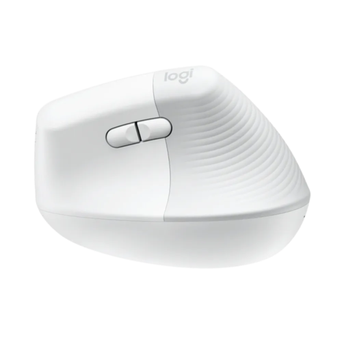עכבר אנכי אלחוטי לבן Logitech 910-006475 Lift Vertical Ergonomic Mouse