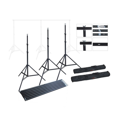 מתקן רקעים נייד 6.5 מ' – Ultrablitz BG-3-3000