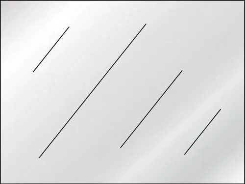 מראה מרחפת 70*60 ס''מ