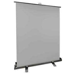 רקע נייד רול-אפ Ultrablitz FB-150200 Easy Pull Up PVC אפור