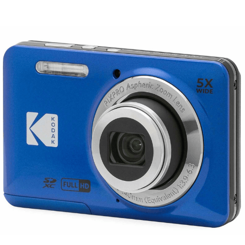מצלמה קומפקטית קודאק צבע כחול Kodak Pixpro FZ55ברפאלי - refali.co.il