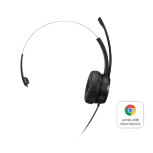 אוזנייה חוטית LENOVO 100 Mono USB Headset - 1Y