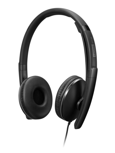אוזניות LENOVO Wired ANC Headset Gen 2