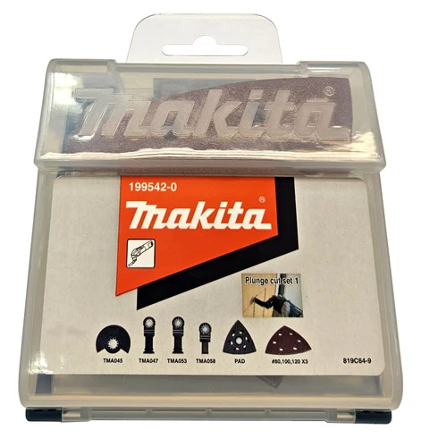 סט 5 חלקים למולטיטול - MAKITA מקיטה - TMA047/045/053/058/078 