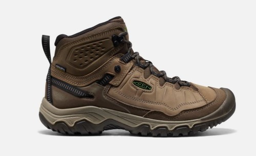 נעלי טיולים לגברים Targhee IV Mid חום בהיר - Keen