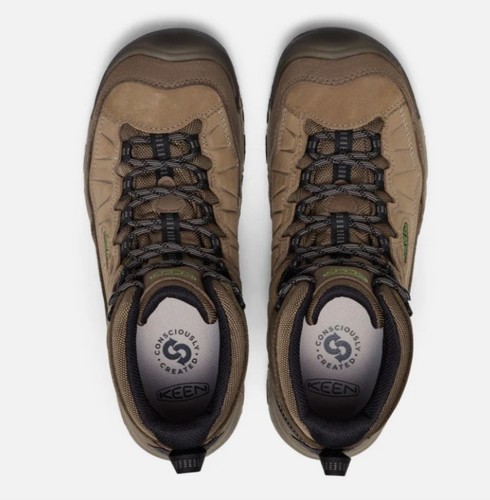 נעלי טיולים לגברים Targhee IV Mid חום בהיר - Keen