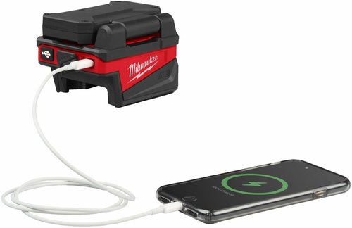 פנס תאורת שטח רב-כיווני USB ‏(1000 לומן) – גוף בלבד – M18ALIS-0