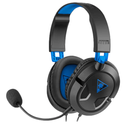 אוזניות גיימינג TURTLE BEACH RECON 50P - כחול שחור
