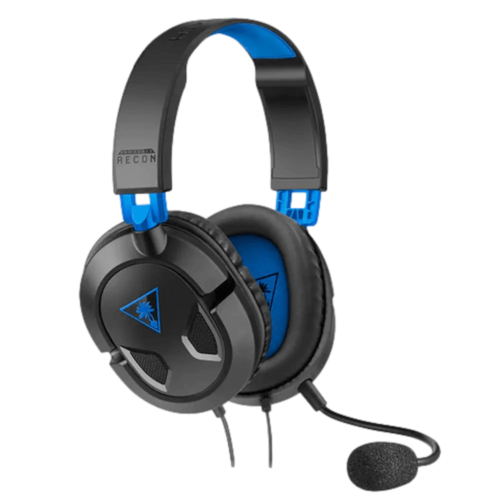 אוזניות גיימינג TURTLE BEACH RECON 50P - כחול שחור