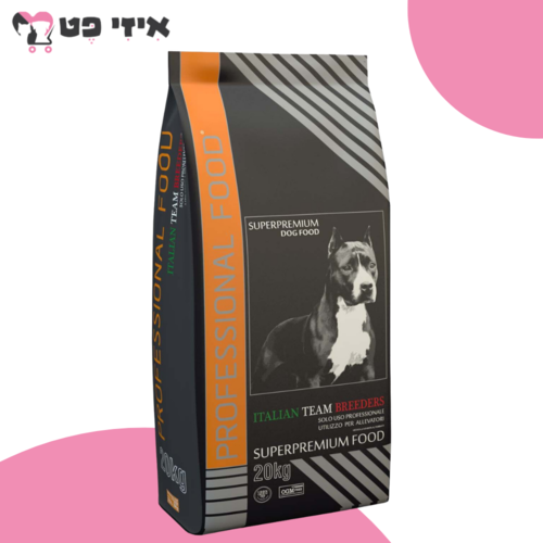 פרופשיונל עוף והודו לכלבים בוגרים 20 ק''ג Professional Dog Food