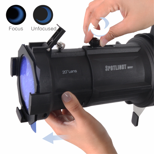 UltraBlitz fst-08b סנוט אופטי לתאורות לד עם תושבת Bowens