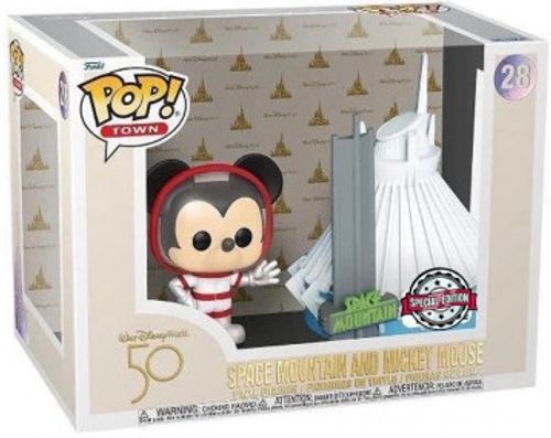 POP Town: WDW50- Space Mountain w/ Mickey - פגום אריזה