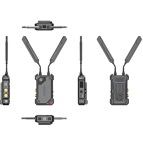סט 2 משדרי וידאו ומקלט HDMI/SDI למרחק של 1000 מ' Hollyland Cosmo C2