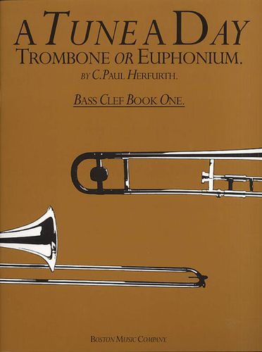 ספר לטרומבון A Tune A Day For Trombone Or Euphonium 1 Bass Clef