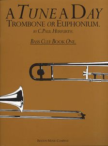 ספר לטרומבון A Tune A Day For Trombone Or Euphonium 1 Bass Clef