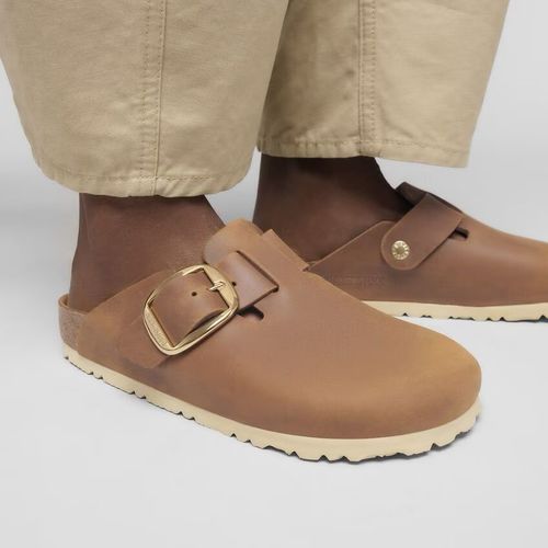 כפכף BIRKENSTOCK BOSTON BIG BUCKLE חום מידות 36-42 לנשים