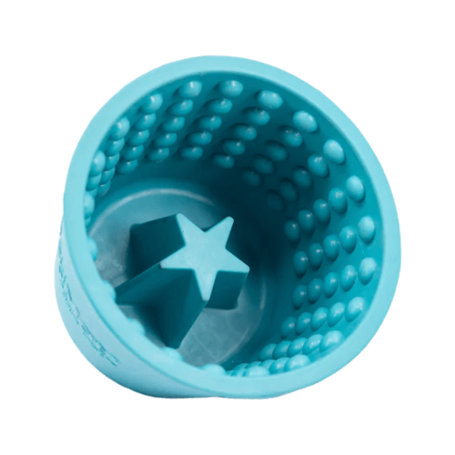 ליקי מט LickiMat קערת ליקוק עמוקה Yoggie Pot בצבע טורקיז