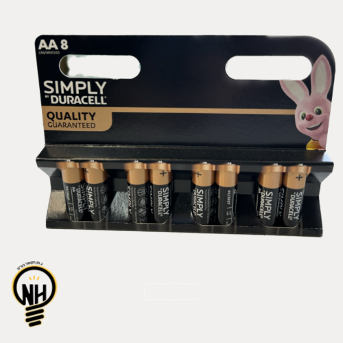סוללות AA דורסל DURACELL (8 יחידות)