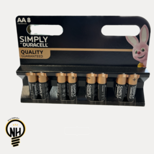 סוללות AA דורסל DURACELL (8 יחידות)