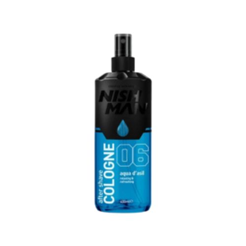 אפטר שייב נישמן NISHMAN 400 ml Aqua dasil 06