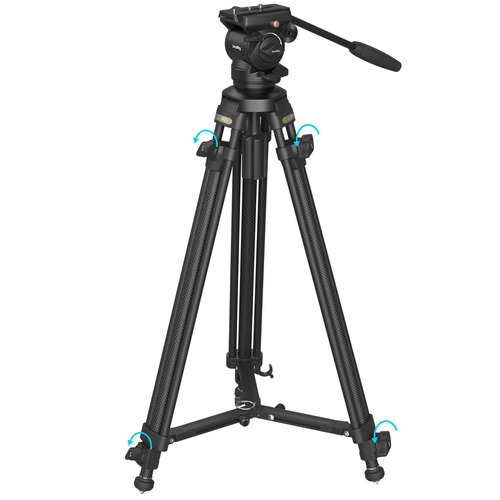 חצובת וידאו סיבי פחמן SmallRig 4685 AD-50