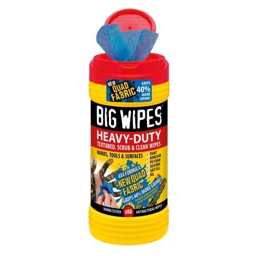 BIG WIPES HEAVY DUTY – מגבונים לניקוי כבד