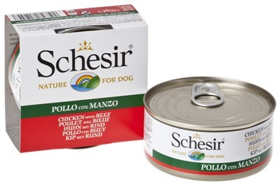 שאזיר מעדן גורמה לכלב-  פילה בקר מוקפץ עם רצועות עוף 150 גרם