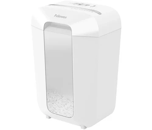 מגרסת פתיתים אישית 18 ליטר עד 11 דף LX70 לבנה FELLOWES