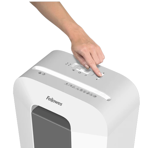 מגרסת נייר 17 ליטר 9 דף Fellowes LX50 לבנה