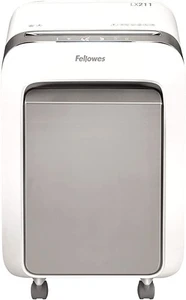 מגרסת נייר משרדית 23 ליטר 15 דף Fellowes LX211 לבנה