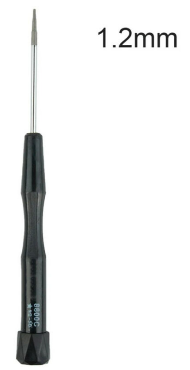 מברג למוצרי אפל ומק  (P5) Pentalobe 1.2 mm