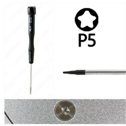 מברג למוצרי אפל ומק  (P5) Pentalobe 1.2 mm