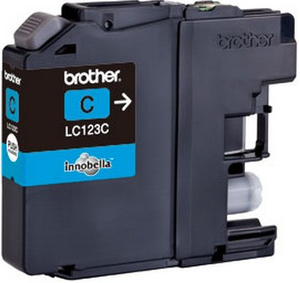 סט 4 ראשי דיו מקורי BROTHER LC123