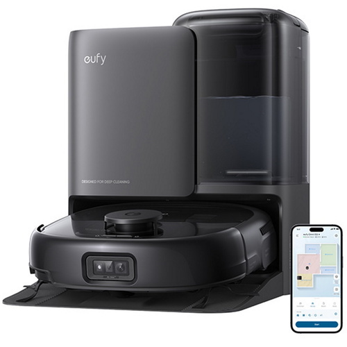 שואב אבק רובוטי שוטף כולל עמדת ריקון אוטומטי Eufy Omni E25