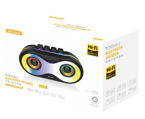 רמקול Bluetooth ינשוף נייד WESDAR K85S BLACK
