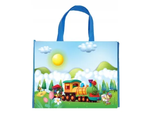 תיק צבעוני - רכבת - 10 יח'
