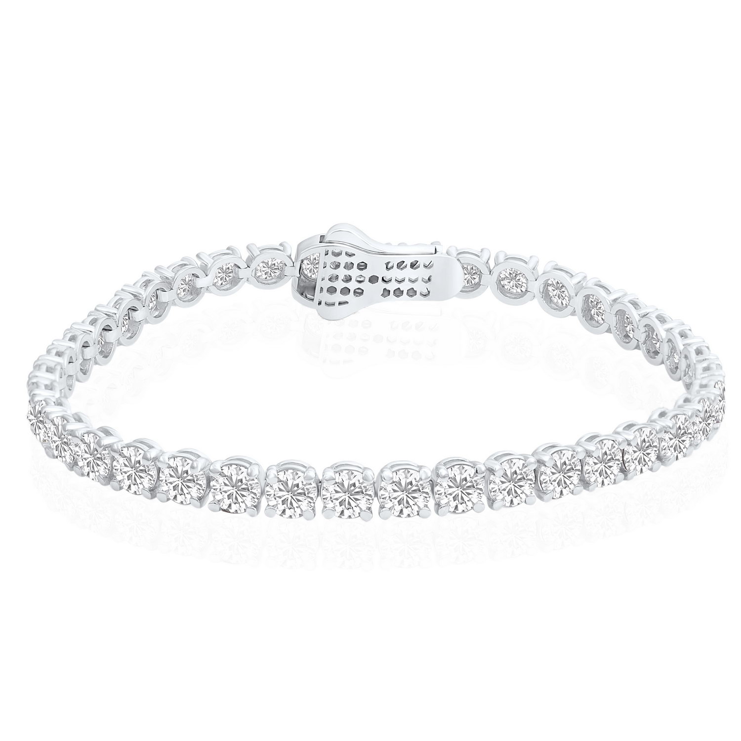 צמיד טניס יהלומים 10.0CT זהב 14K