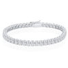צמיד טניס יהלומים אובליים 12.20CT זהב 14K